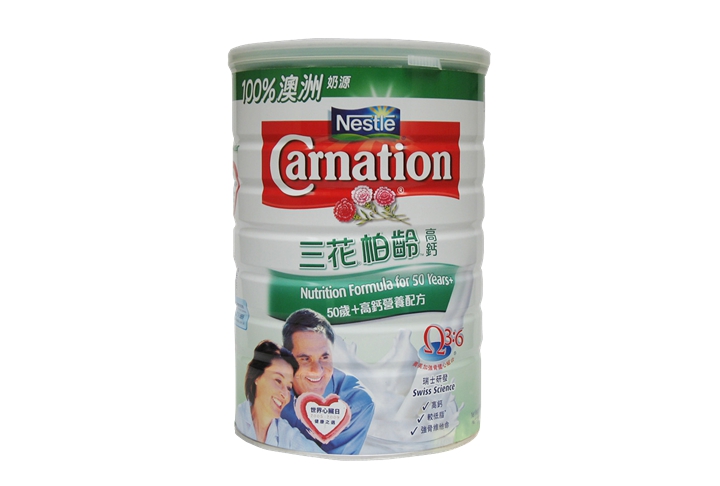 nestle carnation 雀巢 三花柏龄高钙奶粉1.7kg mop 106.